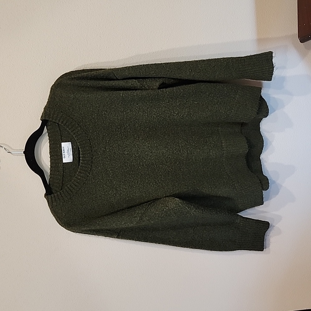 Olive green sweater